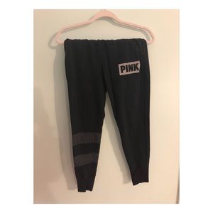 Reflective pink joggers